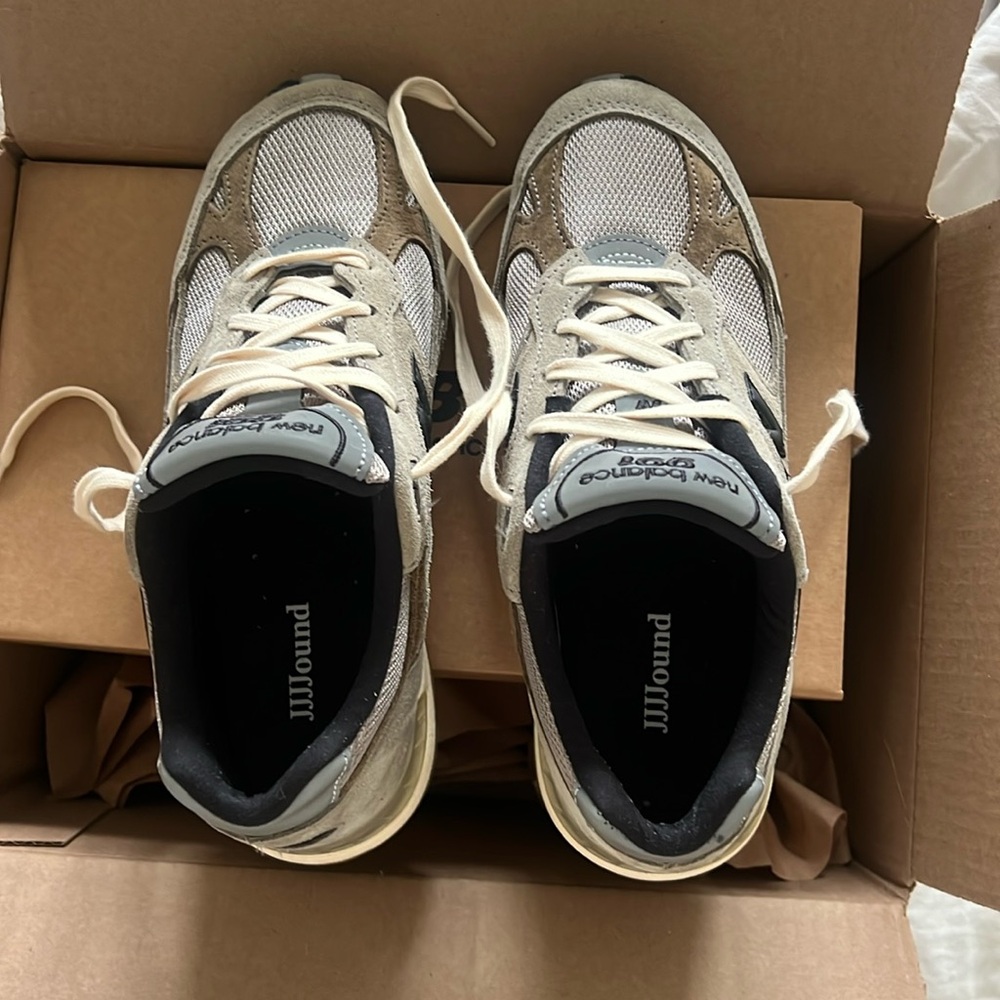 new balance x jjjound women’s 991 made in England grey